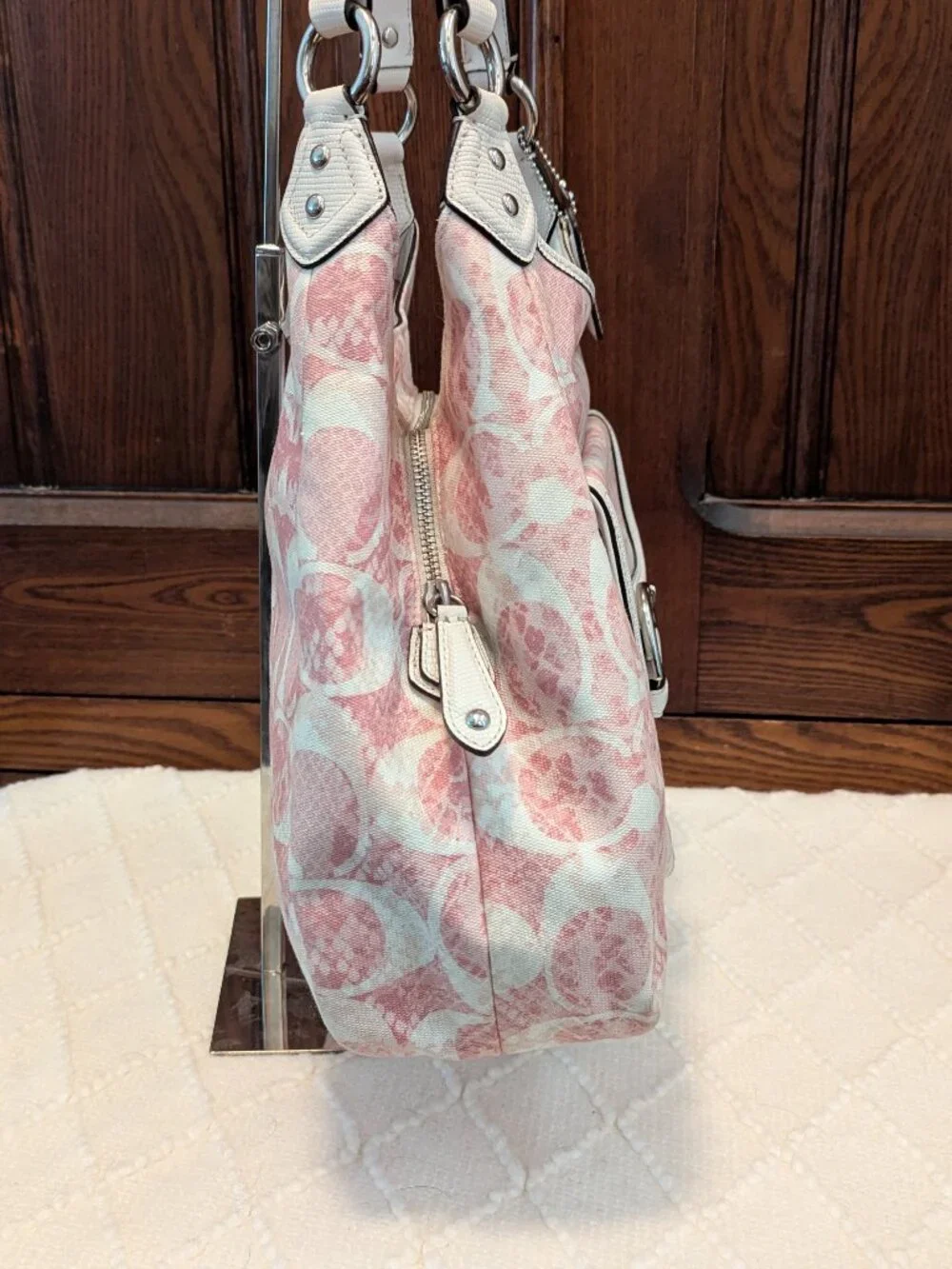 COACH CAMPBELL SNAKE C PRINT HOBO (COACH F27894) RARE